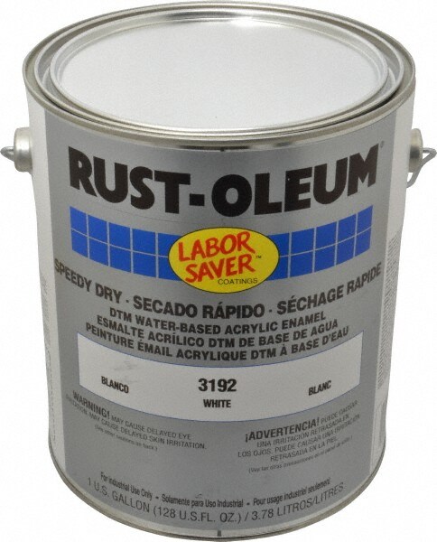 1 Gal White Gloss Finish Acrylic Enamel 00242164 Msc 1 Gal White Gloss Finish Acrylic Enamel Paint