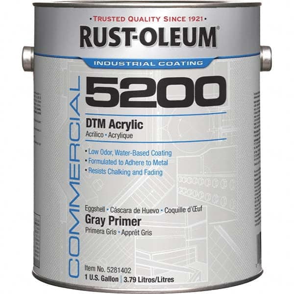 Rust-Oleum 5281402 1 Gal Gray Water-Based Acrylic Enamel Primer 