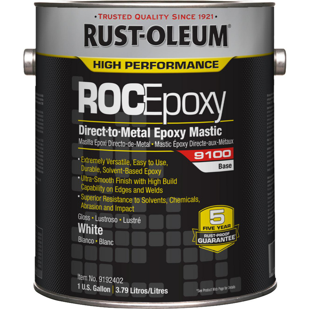 Protective Coating: 1 gal Can, Gloss Finish, White