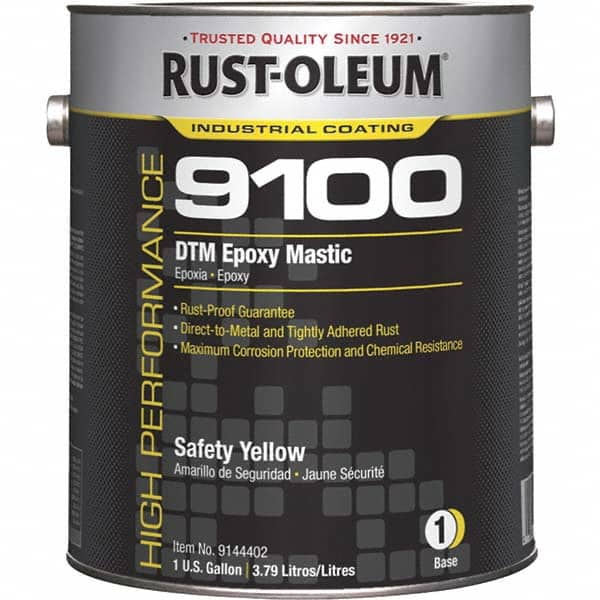 Rust-Oleum 9144402 Protective Coating: 1 gal Can, Gloss Finish, Yellow 