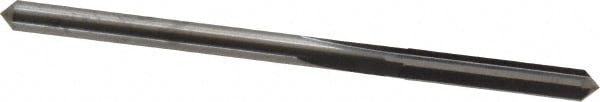 Chucking Reamer: 1/8" Dia, 2-1/4" OAL, 5/8" Flute Length, Straight Flute, Straight Shank, Solid Carbide