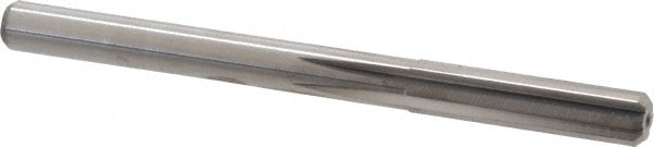 Chucking Reamer: 17/64" Dia, 3-1/4" OAL, 1-1/8" Flute Length, Straight Flute, Straight Shank, Solid Carbide