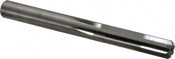 Chucking Reamer: 23/64" Dia, 3-1/2" OAL, 1-1/4" Flute Length, Straight Flute, Straight Shank, Solid Carbide