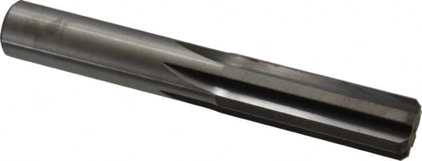 M.A. Ford. 27259380 Chucking Reamer: 19/32" Dia, 4" OAL, 1-3/4" Flute Length, Straight Shank, Solid Carbide 