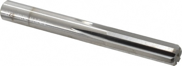 M.A. Ford. 27239700 Chucking Reamer: 0.397" Dia, 3-1/2" OAL, 1-1/4" Flute Length, Straight Shank, Solid Carbide Image