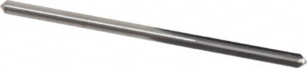 M.A. Ford. 27210650 Chucking Reamer: 0.1065" Dia, 2-1/4" OAL, 5/8" Flute Length, Straight Shank, Solid Carbide 