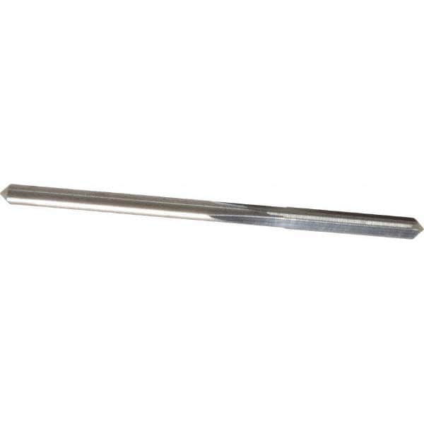 M.A. Ford. 27211810 Chucking Reamer: 0.1181" Dia, 2-1/4" OAL, 5/8" Flute Length, Straight Shank, Solid Carbide Image