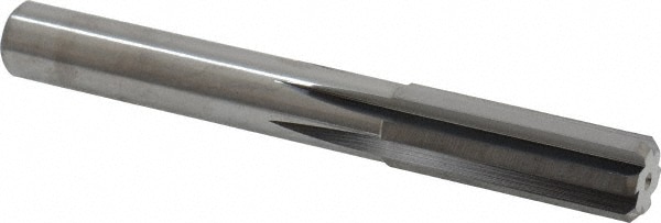 M.A. Ford. 27247240 Chucking Reamer: 0.4724" Dia, 3-3/4" OAL, 1-3/8" Flute Length, Straight Shank, Solid Carbide Image