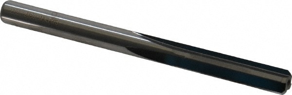 M.A. Ford. 27224800 Chucking Reamer: 0.248" Dia, 3" OAL, 1" Flute Length, Straight Shank, Solid Carbide Image