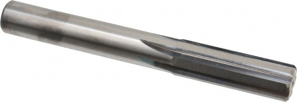 M.A. Ford. 27249900 Chucking Reamer: 0.499" Dia, 4" OAL, 1-1/2" Flute Length, Straight Shank, Solid Carbide Image