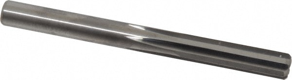 M.A. Ford. 27231350 Chucking Reamer: 0.3135" Dia, 3-1/4" OAL, 1-1/8" Flute Length, Straight Shank, Solid Carbide Image