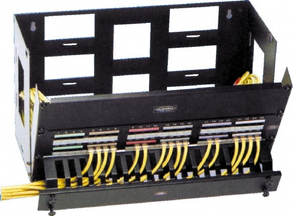 Electrical Enclosure Wall Mount Handle: Steel, Use with 19" Patch Panels & NEXTFRAME Cable Management System