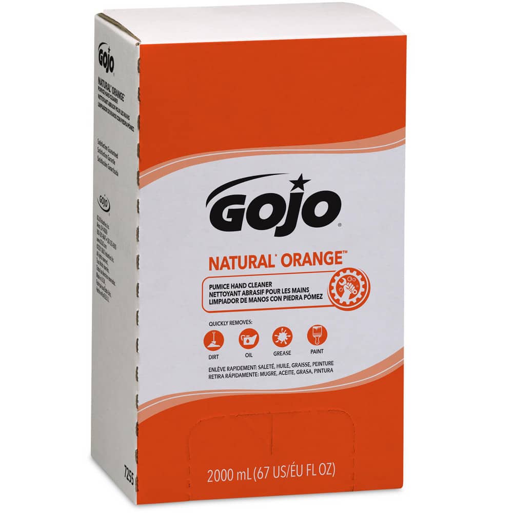 GOJO 7255-04 Hand Cleaner: 2 L Bag-in-Box 