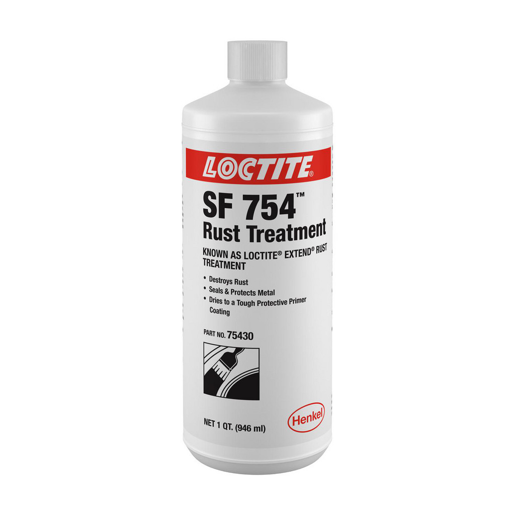 Photos - Wheelbarrow / Trolley Loctite | Clover SF 754, 1 qt Bottle Rust Treatment - Corrosion protection - fast-drying rust treatment | Part #234981 23498