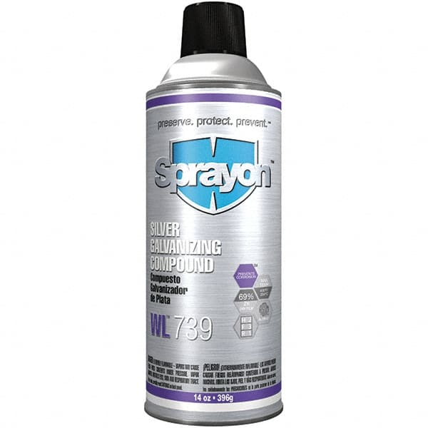 Sprayon. SC0739000 Zinc Cold Galvanizing Compound: 16 oz Aerosol Can 