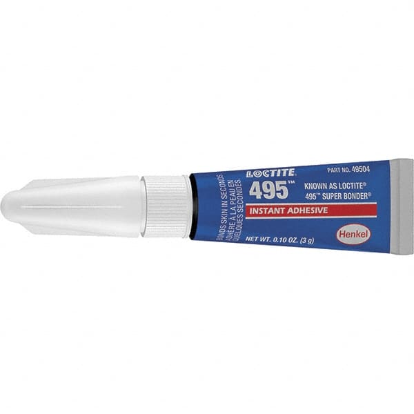 Henkel 40104 LOCTITE 401 Prism Clear Surface Insensitive Instant Adhesive -  3 Gram Tube at