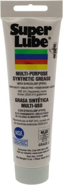 General Purpose Grease: 3 oz Tube, Synthetic with Syncolon