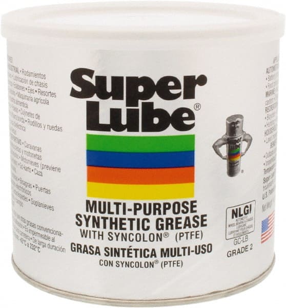  Super Lube 41160 Synthetic Grease (NLGI 2), 14.1 oz Canister,  Translucent White : Super Lube: Automotive