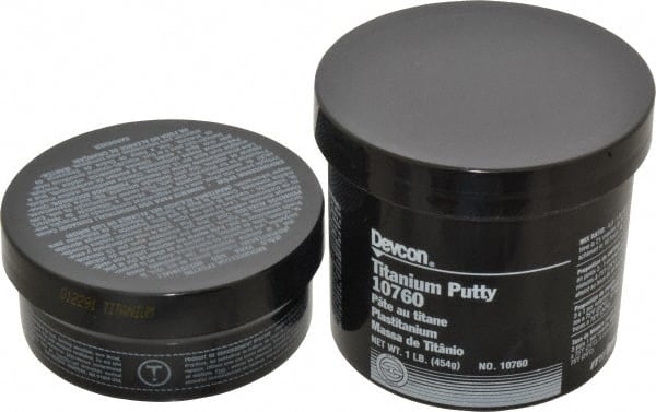 Devcon 10760 Putty: 1 lb Kit, Gray, Epoxy Resin 