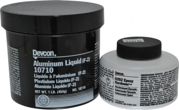 Devcon 10710 Two-Part Epoxy: 1 lb, Pail Adhesive 