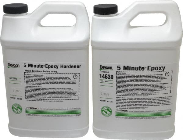 Two-Part Epoxy: 9 lb, Bottle Adhesive