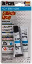 Two-Part Epoxy: 0.5 oz, Tube Adhesive
