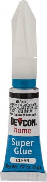 Krazy Glue - Adhesive Glue: 0.17 oz Tube, Clear - 83665893 - MSC