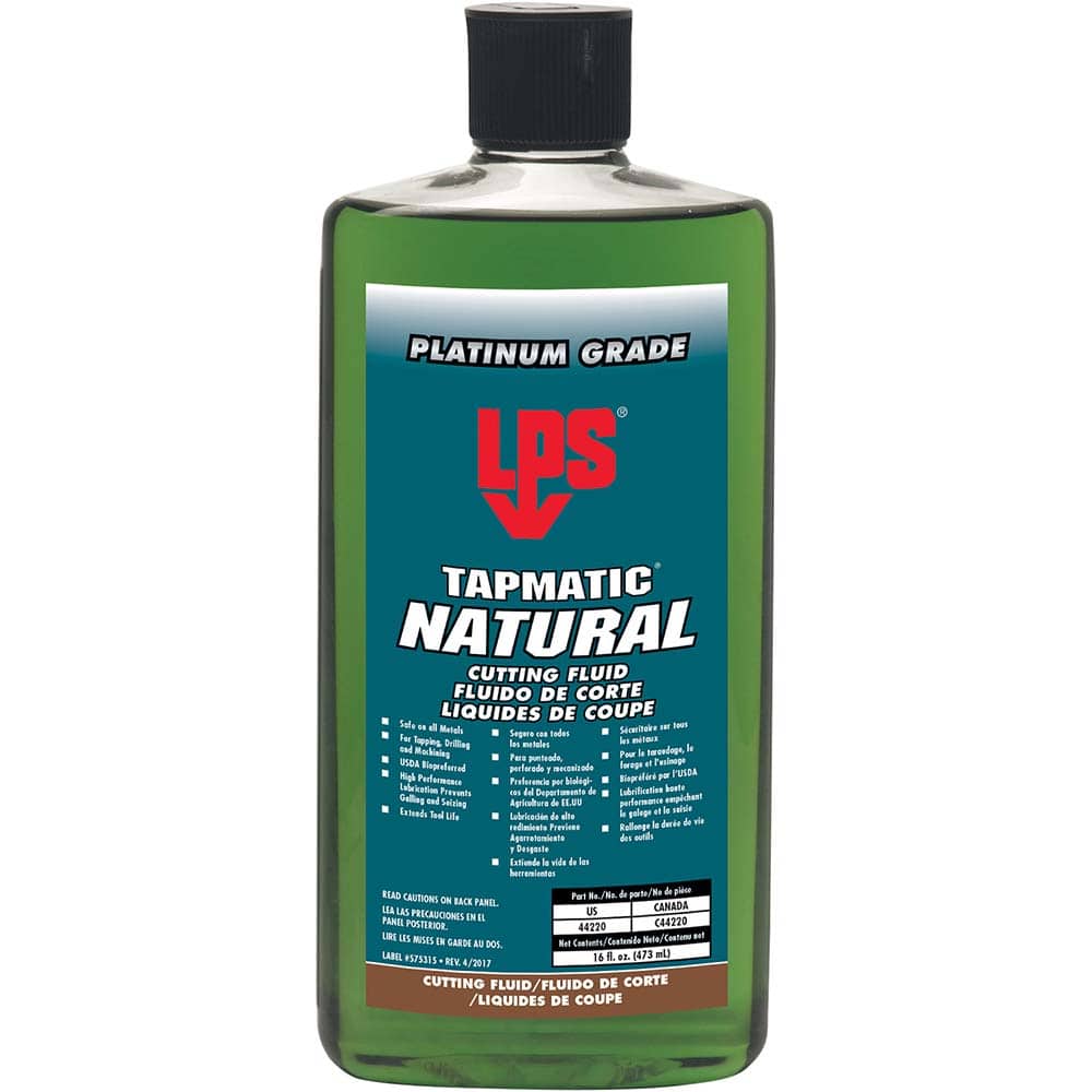 LPS - Tapmatic Natural 16 oz Bottle Cutting & Tapping Fluid - 00262766 ...