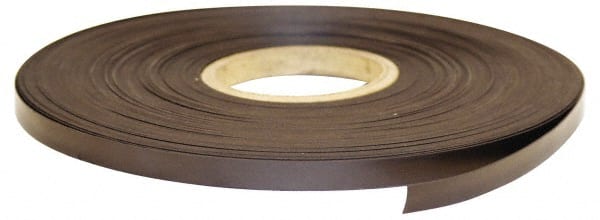 Mag-Mate MRN030X0075X100 100 Long x 3/4" Wide x 1/32" Thick Flexible Magnetic Strip 