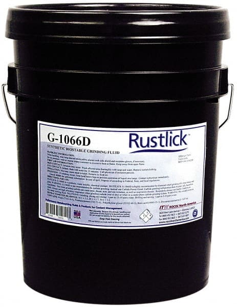 Rustlick 75051 Grinding Fluid: 5 gal Pail 
