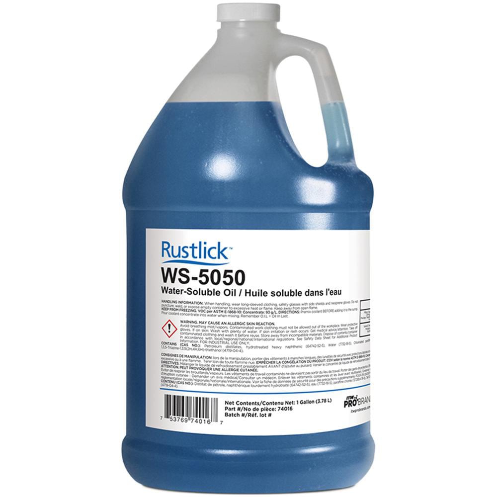 Rustlick - Cutting & Grinding Fluid: Rustlick® WS 5050, Liquid, 1 gal  Bottle | MSC Industrial Supply Co.