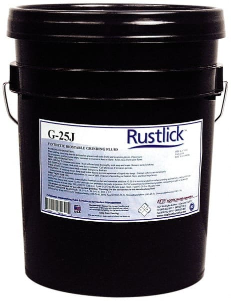 Rustlick 75052 Grinding Fluid: 5 gal Pail 