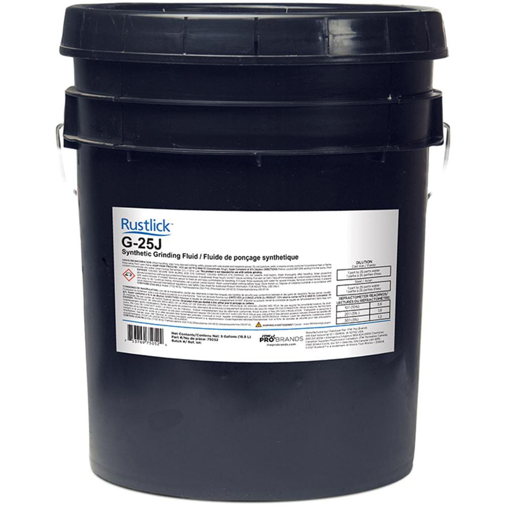 Grinding Fluid Fluid: G-25J, Liquid, 5 gal Pail