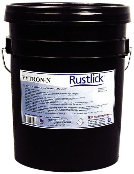 Rustlick 75054 Cutting & Grinding Fluid: 5 gal Pail 