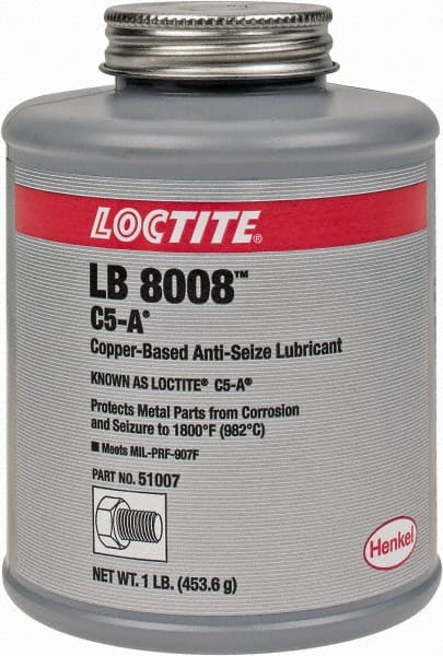 LOCTITE 160796 High Temperature Anti-Seize Lubricant: 1 lb Can 