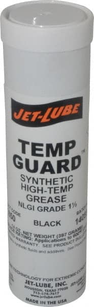 Jet-Lube 31850 High Temperature Grease: 14 oz Cartridge, Graphite & Molybdenum Disulfide 