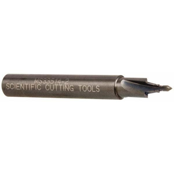 Scientific Cutting Tools MS33514-2CT Porting Tool: 0.3" Spotface Dia, 1/8" Tube OD, Plain, Tube Dash #2 Image