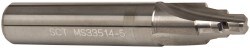 Porting Tool: 0.47" Spotface Dia, 5/16" Tube OD, Plain, Tube Dash #5