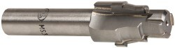 Porting Tool: 0.41" Spotface Dia, 1/4" Tube OD, Plain, Solid Carbide, Tube Dash #4