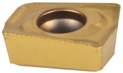 Indexable Drill Insert: DFRLD KC7140, Solid Carbide