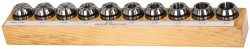 Kennametal 2269971 Collet Set: 10 Pc, Series ER25, 1/16 to 5/8" Capacity Image