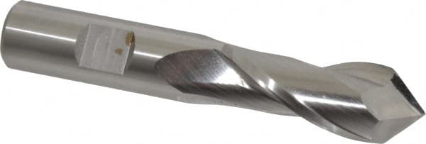 Melin Tool 15448 Drill Mill: 11/16" Dia, 1-21/32" LOC, 2 Flutes, 90 ° Point, Cobalt 