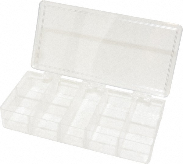 Flambeau - 9 Compartment Clear Small Parts Box - 00292946 - Msc 