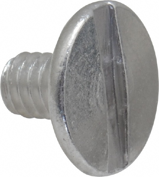 slotted screw head