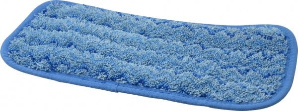 Rubbermaid FGQ82000BL00 Wet Mop Pad: Quick Change, Blue Mop, Blended Fiber 