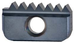 14-14 NPT MT7 Carbide Thread Mill Insert - TiAlN Finish, Internal/External, NPT, 14 TPI