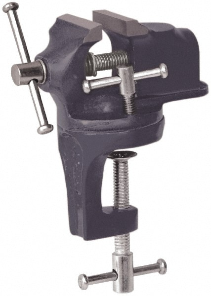 Value Collection 427-8602 Bench & Pipe Combination Vise: 2" Jaw Width, 1-1/4" Jaw Opening, 3/4" Throat Depth Image