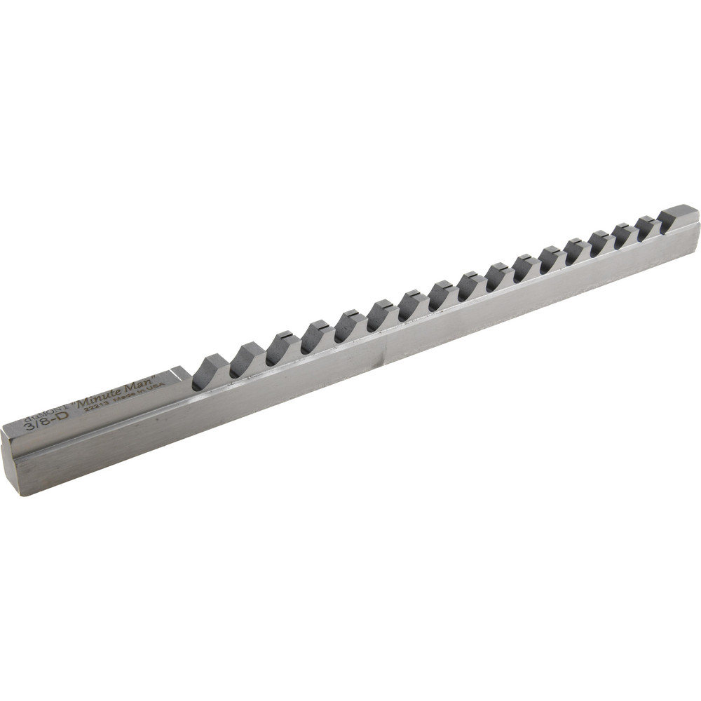Dumont Minute Man - Keyway Broach: Style D, High Speed Steel, 3/8