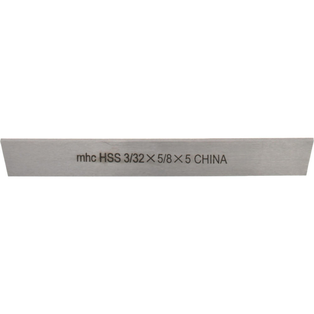 Cutoff Blade: Double-Beveled, 3/32" Wide, 5/8" High, 5" Long