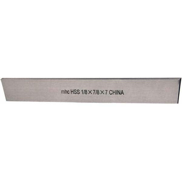 Value Collection 397-7056 Cutoff Blade: Double-Beveled, 1/8" Wide, 7/8" High, 7" Long 